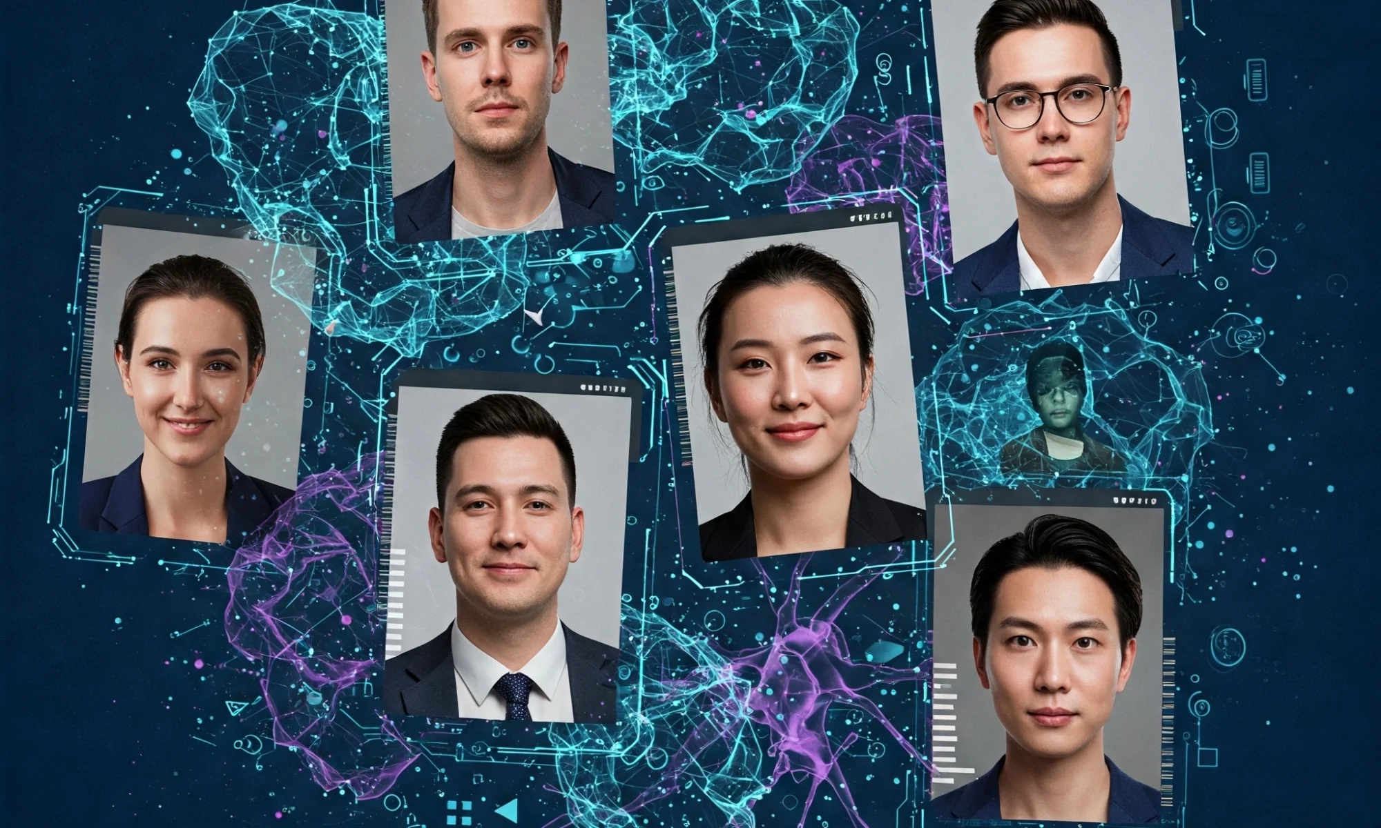 various headshots