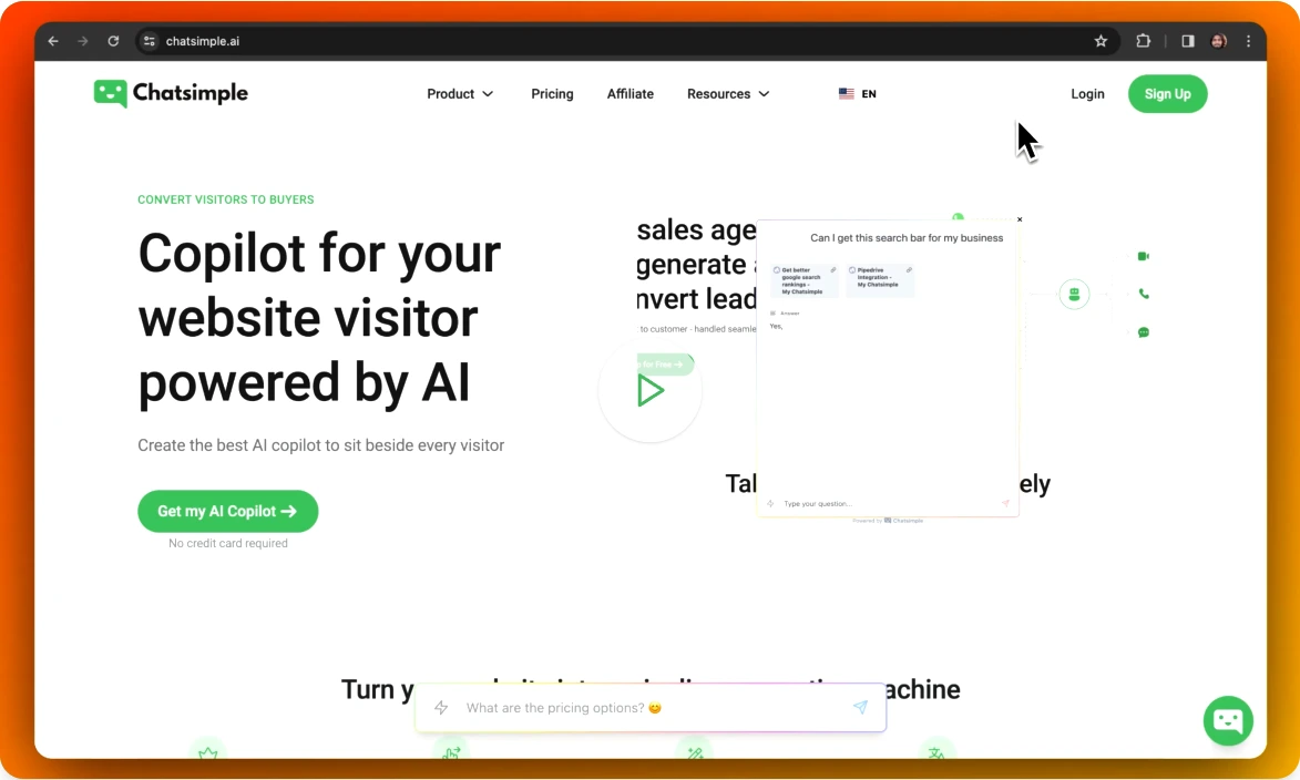 Chatsimple screenshot