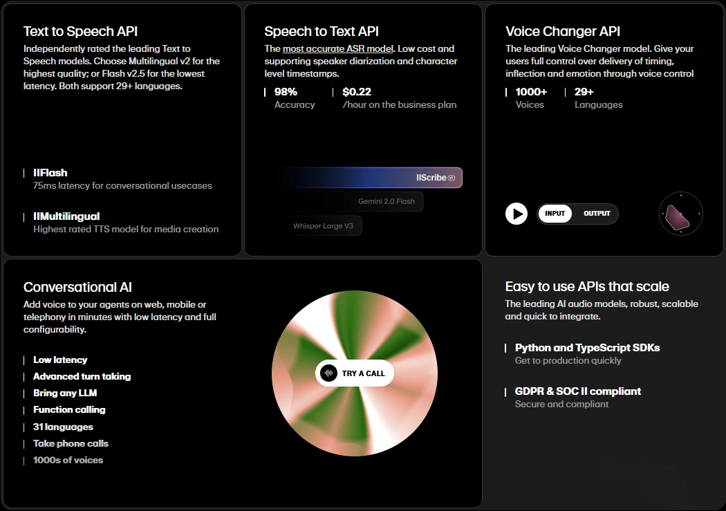 ElevenLabs screenshot