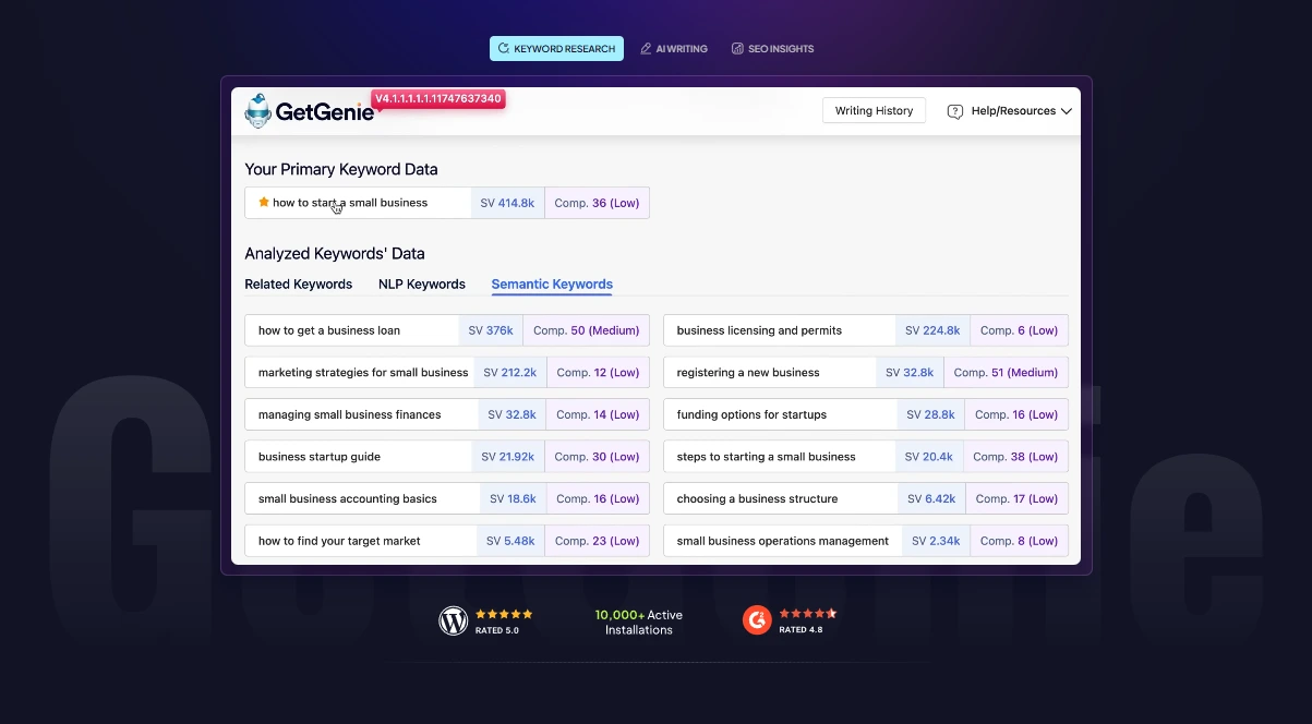 GetGenie AI screenshot