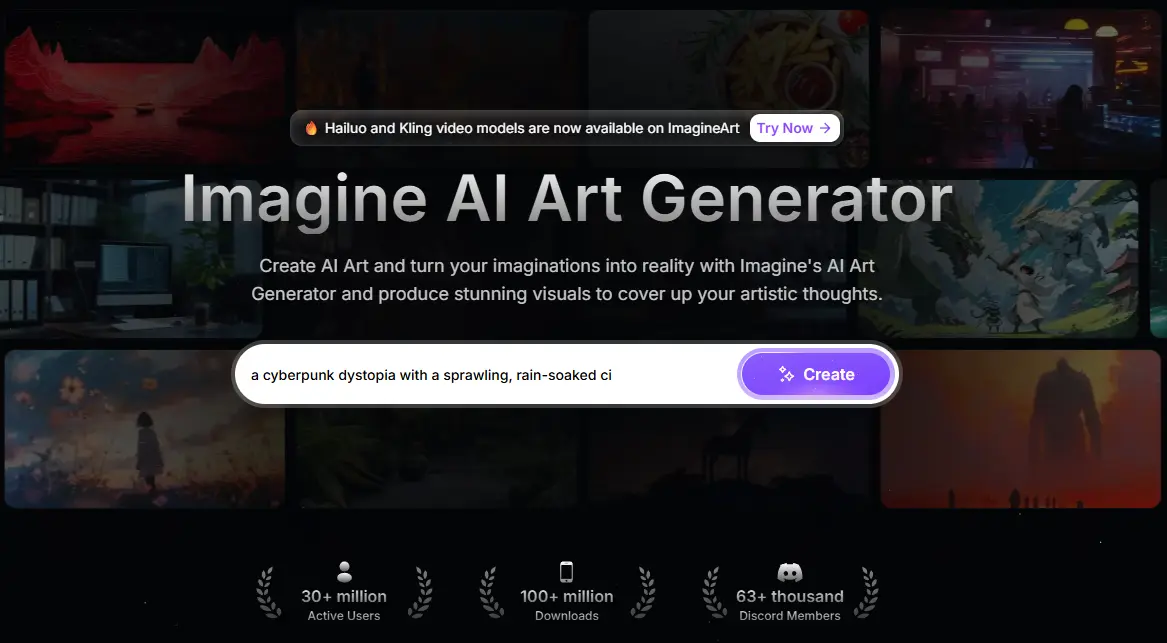 Imagine.art screenshot