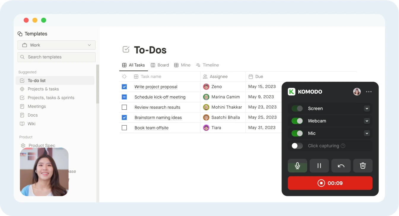 Komodo Decks screenshot
