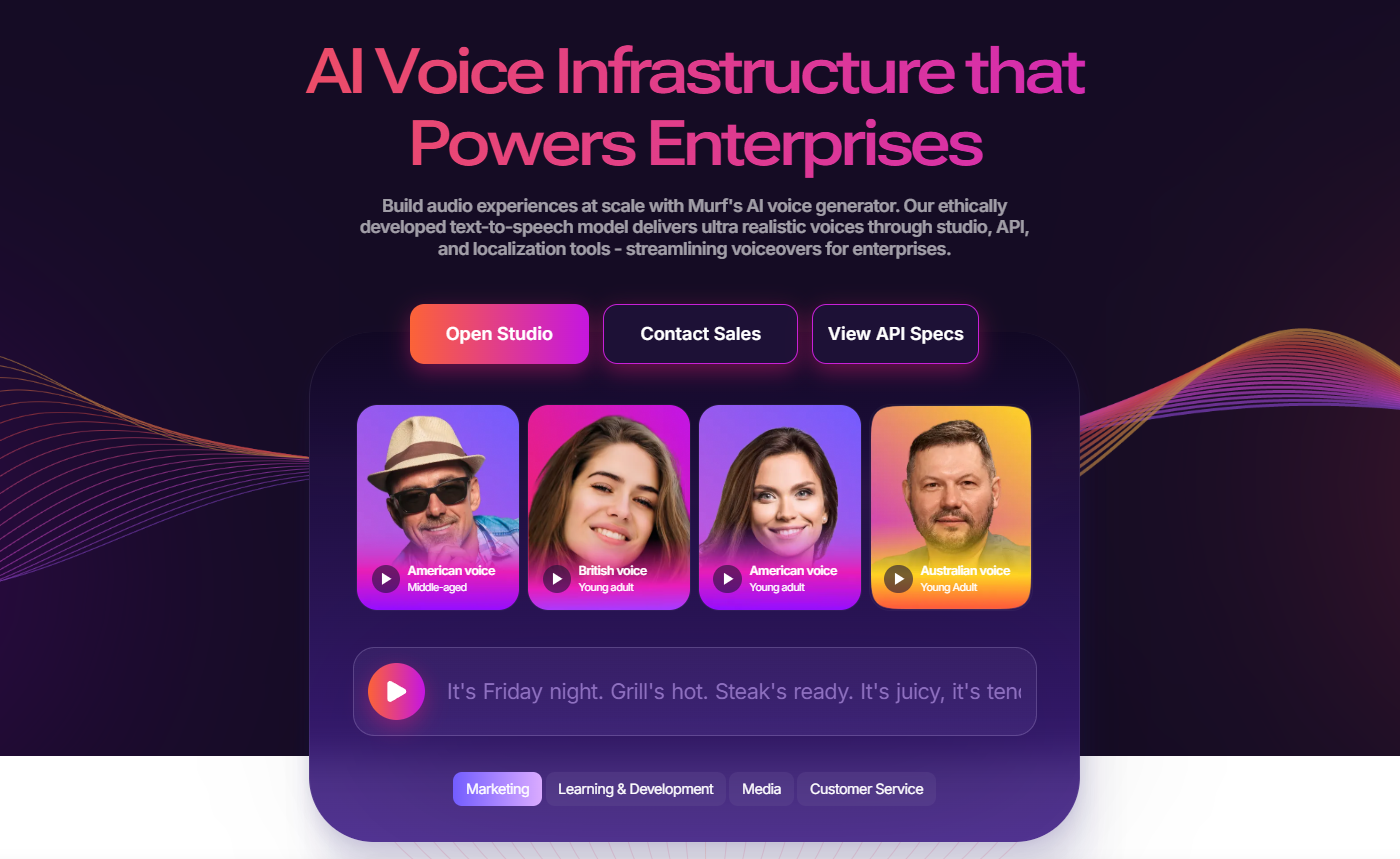 Murf.ai screenshot