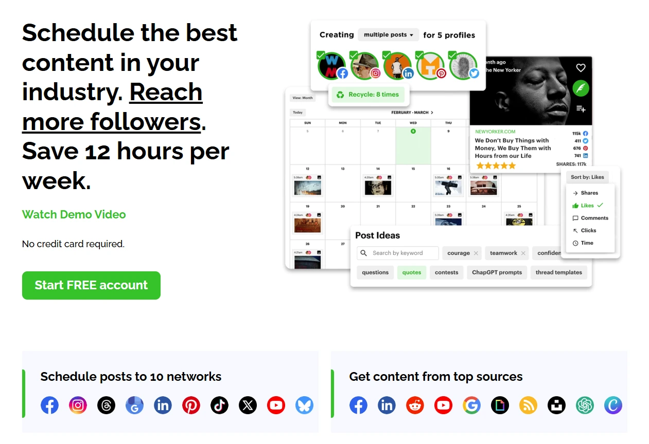 PostPlanner screenshot