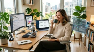 AI for business automation - solopreneur using AI tools to automate work