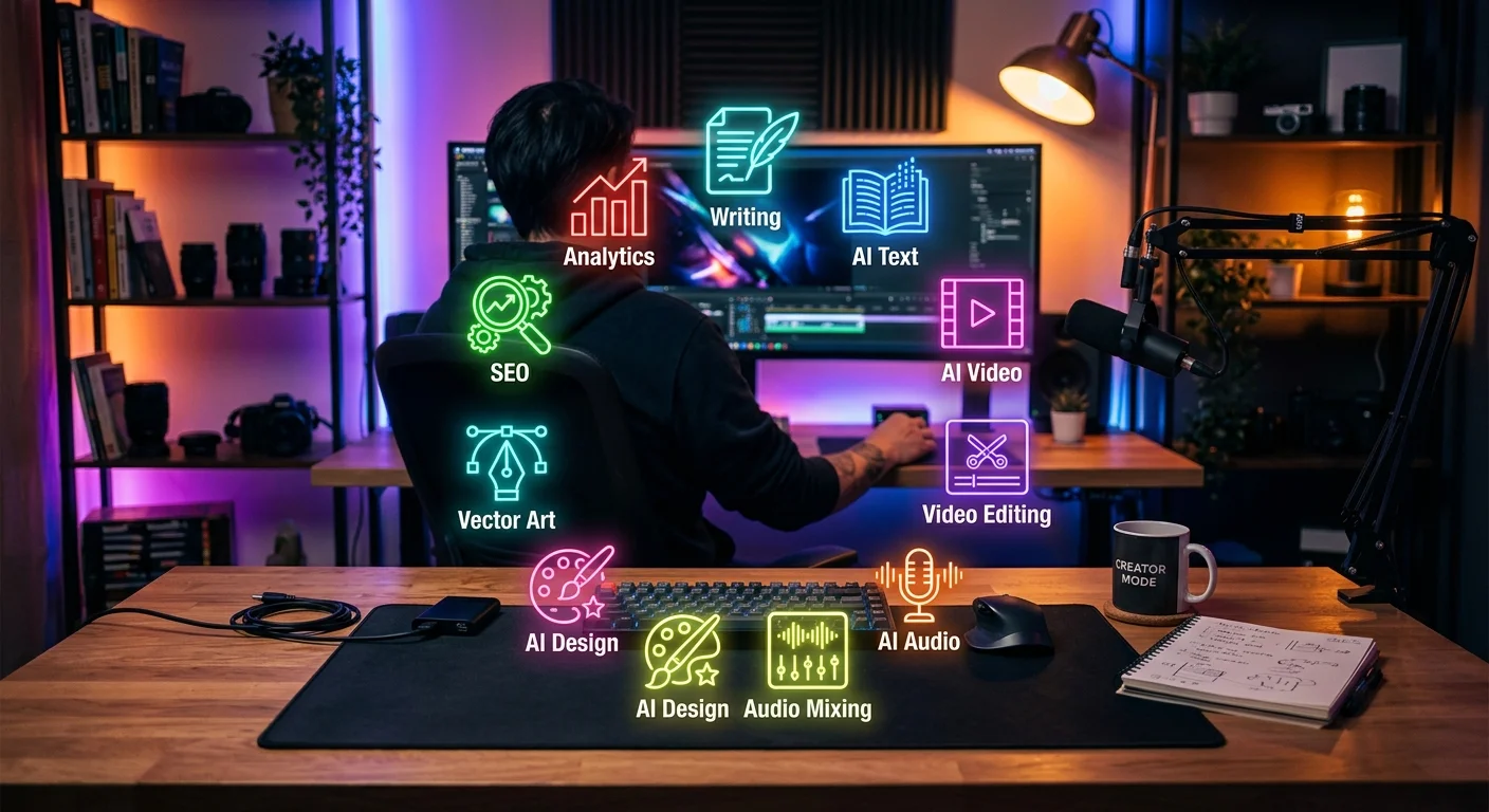10 best AI tools for content creation 2026 - complete guide