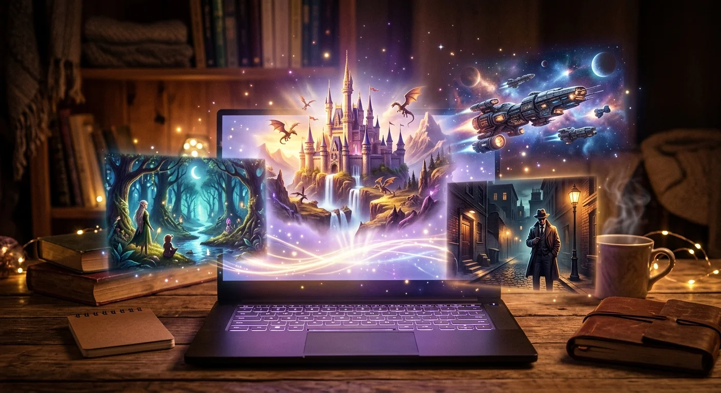 Best AI story generators 2026 - create unlimited stories with AI