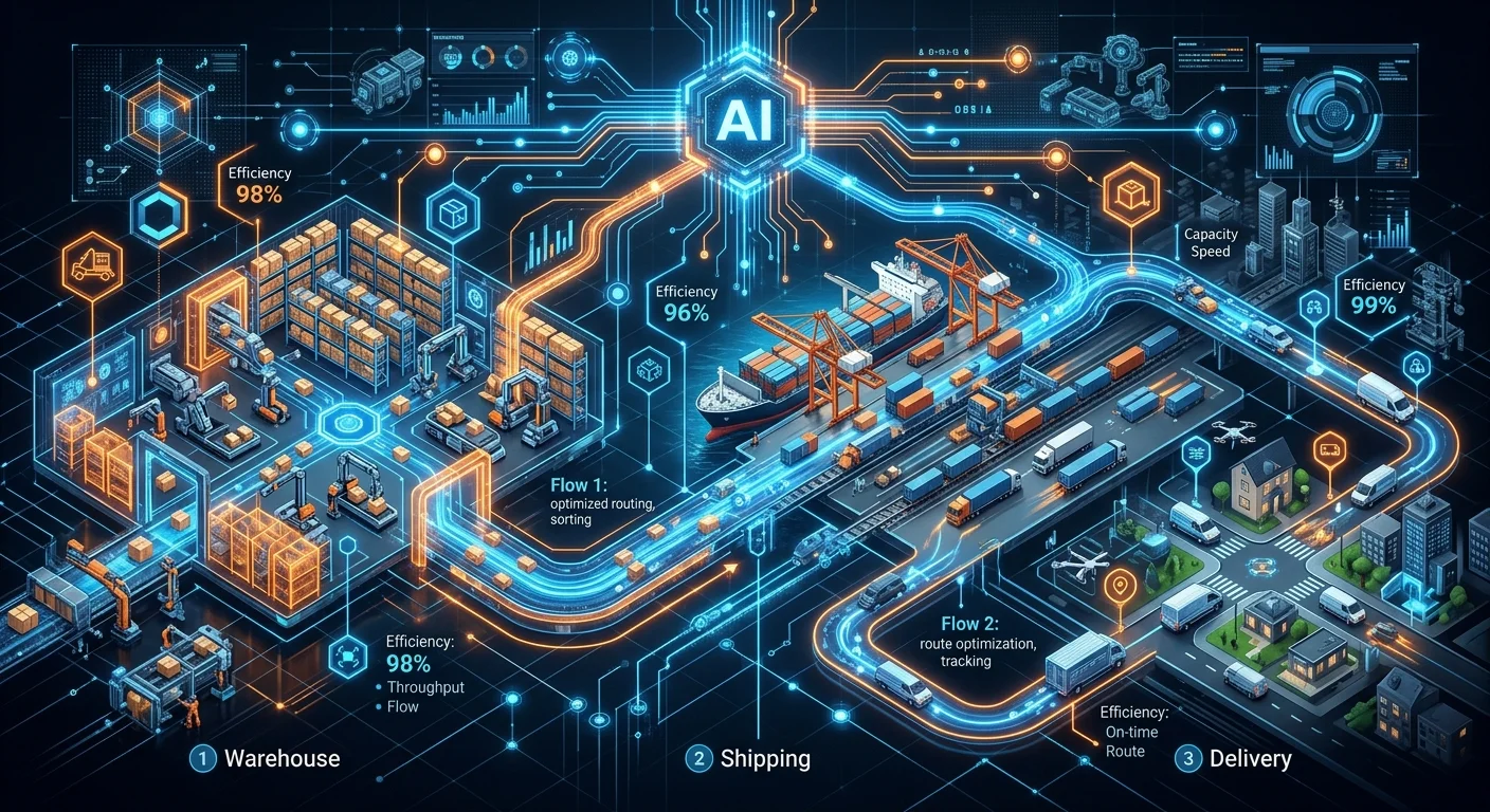 AI in supply chain management - transforming SMBs with automation