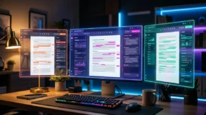 Side-by-side comparison of Paperpal AI, Grammarly, and QuillBot AI writing editors for academic research
